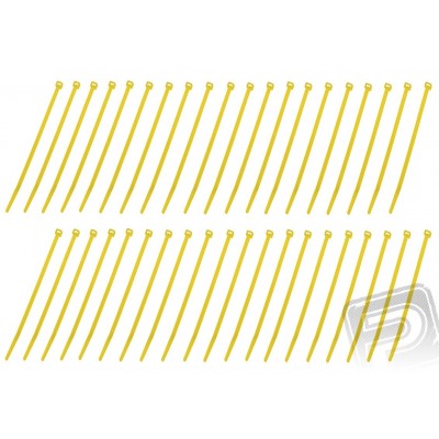 Stahovací pásek žlutý (40 ks)