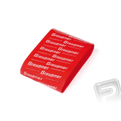 Smršťovací folie pro vnitř. prům. 45 mm červená