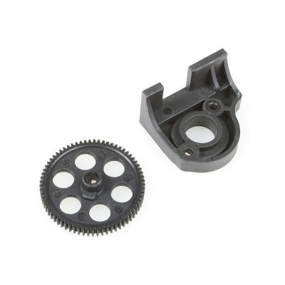 Hlavní ozubené kolo 69Z + držák motoru - sada