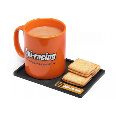 Malá pracovní gumová " HPI racing " deska (černá)