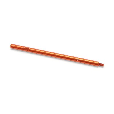 Hřídel zadní nápravy, ALU 6,3x130mm (oranžová)