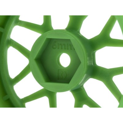 TECH 7 zelené disky 52x26x+6mm OFFSET (2 ks)