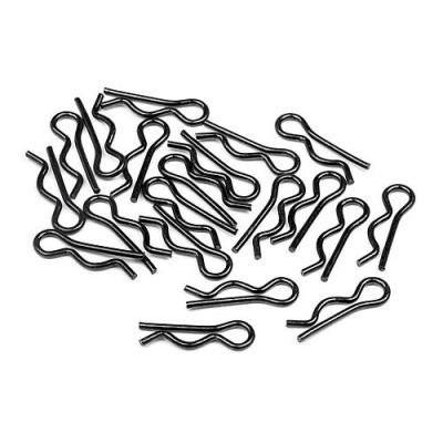 Sponky karoserie 4mm Černé (20ks)