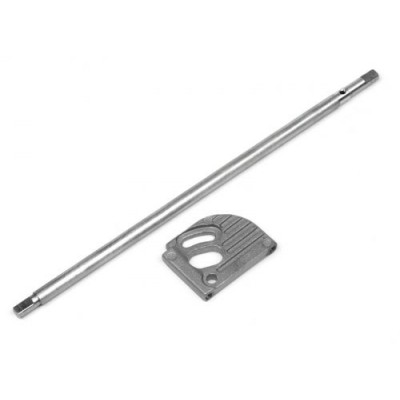 Mezinápravová poloosa + držák motoru, Atom