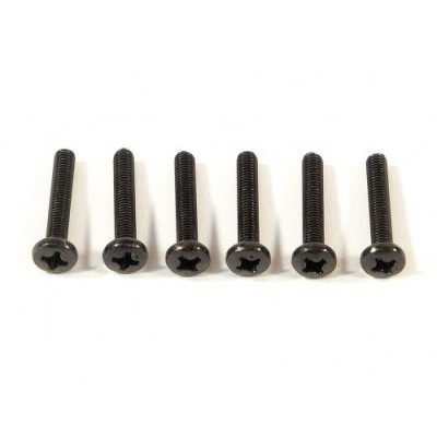 Šroub s čočkovou hlavou M3x18mm (6 ks)