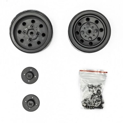 BEDLOCK 1,9" disky černé, 2 ks.