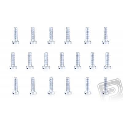 Ocelový šroub s válcovou hlavou M3x10mm, 500 ks