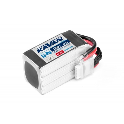 KAVAN - Li-Po 1300 mAh/22,2 V 60/120C, 28,8 Wh