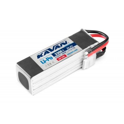 KAVAN - Li-Po 3300 mAh/22,2 V 60/120C, 73,2 Wh