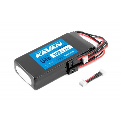 KAVAN Li-Fe 3400mAh/6,4V RX
