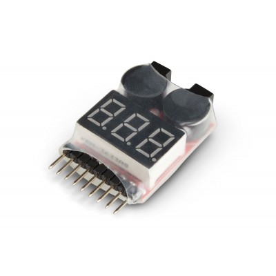 LiPo alarm 2-8S - zvuková signalizace napětí