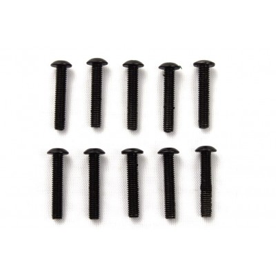 M3x16mm imbus šroub s půlkulatou hlavou, 10 ks. - S10