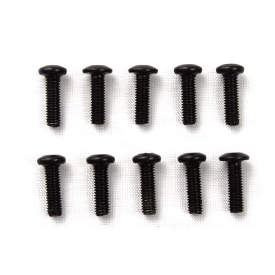 M3x10mm imbus šroub s půlkulatou hlavou, 10 ks. - S10