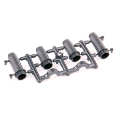 Tělo tlumičů, 4ks. - S10 Twister - 1/10 2WD Buggy