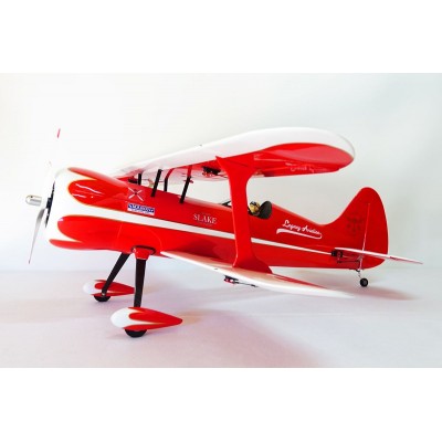 54" Muscle Bipe - červená/bílá 1,37m