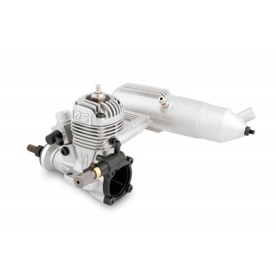 OS MAX-15 LA, stříbrná verze, včetně tlumiče