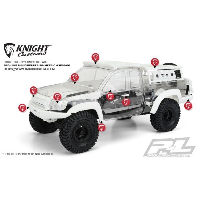 Karoserie čirá METRIC Crawler pro 313mm podvozky
