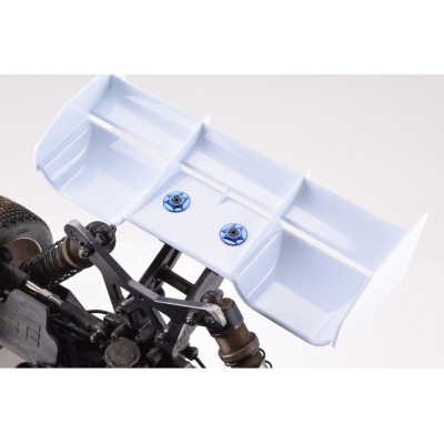 Hliníkové talířky zadního křídla (2 ks) - modré