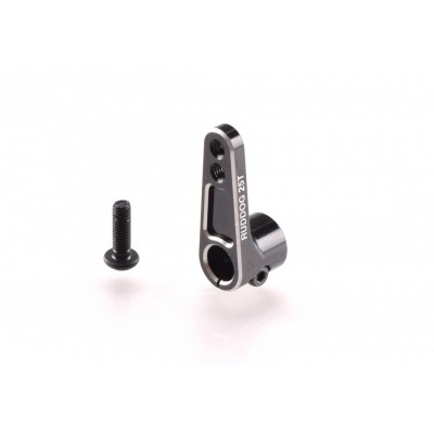 Hliníková servo offset páka 25 zubů, černá