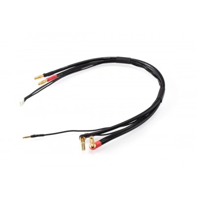 2S černý nabíjecí kabel G4/G5 - krátký 300mm - (4mm, 3-pin EH)