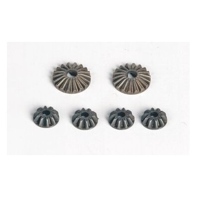 Talířové kolečka dif. (4 + 2ks.)