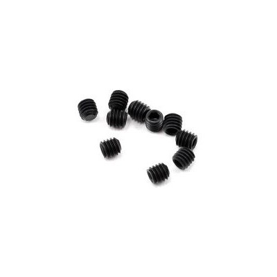 SWORKz ocelový stavěcí šroub imbus M4x4mm, 10 ks.