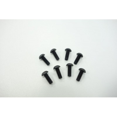 SWORKz ocelový Inbusový šroub s čočkovitou hlavou M4x10mm, 8 ks.