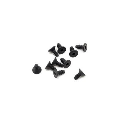 SWORKz ocelový Inbusový samořezný šroub s zápustnou hlavou, M2,6x6mm, 10 ks.