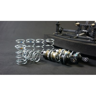 SWORKz GT COMPETITION pružiny olejových tlumíčů, A1 (40x2.2x5.5), žluté, 2 ks.