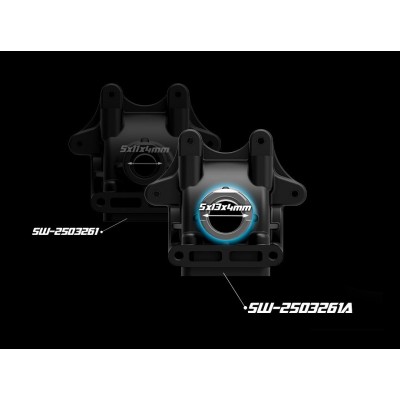 SWORKz plastová klec diferenciálu pro ložisko 5x13x4mm, 1 ks