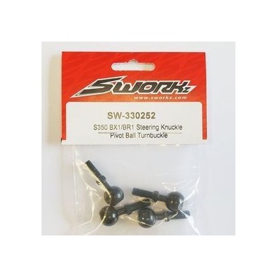 SWORKz Ocelové Pivot Ball, 4 ks.