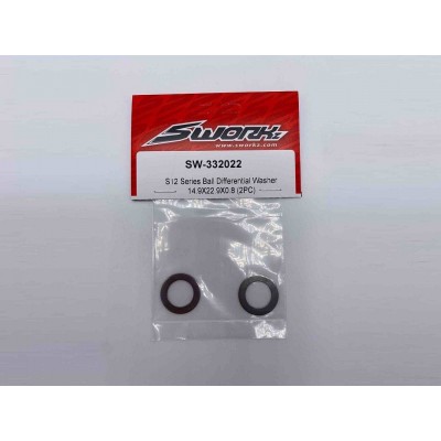 SWORKz ocelové velké talířky kuličkového diferenciálu, 2 ks.