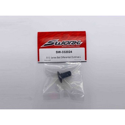 SWORKz levý kovový unašeč kuličkového diferenciálu, 1 ks.