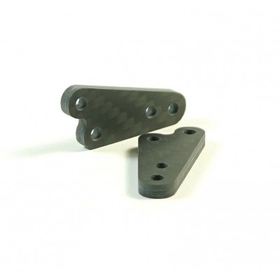 SWORKz zadní uhlíkové desky zadních nábojů, P L, 2 ks.