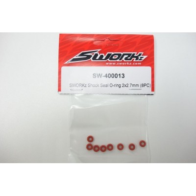 SWORKz O-kroužky 2x2,7mm, 8 ks.