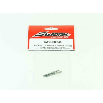 SWORKz PRO TITAN spojovačky M3x36mm, 2 ks.