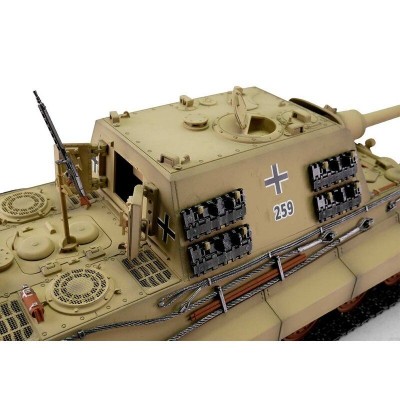 TORRO tank PRO 1/16 RC Jagdtiger pouštní kamufláž - BB Airsoft
