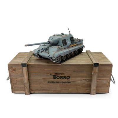 TORRO tank PRO 1/16 RC Jagdtiger šedá kamufláž - infra IR