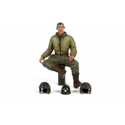 ELITE 1/16 sedící figurka poručíka G.Clarka, ručně malovaný