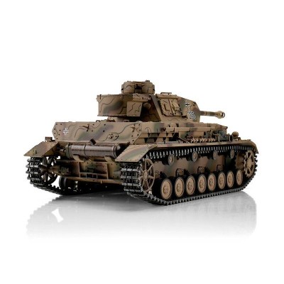 TORRO tank PRO 1/16 RC PzKpfw IV provedení G vícebarevná kamufláž - infra IR