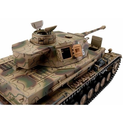 TORRO tank PRO 1/16 RC PzKpfw IV provedení G vícebarevná kamufláž - infra IR