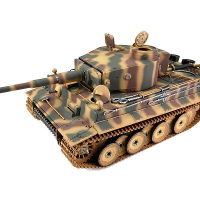 TORRO tank 1/16 RC Tiger I dřívejší verze vícebarevná kamufláž - infra IR