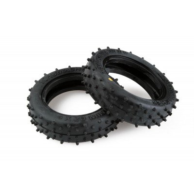 Schumacher 1/10 MINI SPIKE 2 - směs žlutá/yellow - přední (2wd)