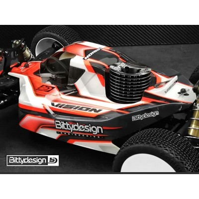 Vision čirá karoserie - SWORKz S35-3 / S35-4 předříznutá