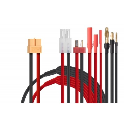 XT60 Nabíjecí kabel COMBO (Dean-T, Gold 2, 3.5, 4, Tamiya)