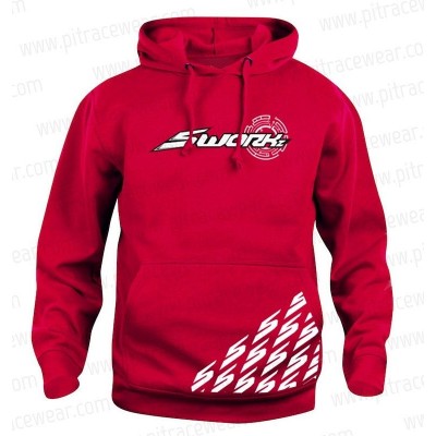 SWORKz Original čevený SWEATER velikosti M