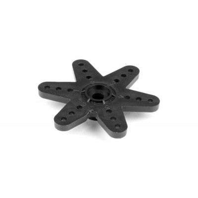 Servo páka plastová, hvězdice, 6 ramen, 25 zubů