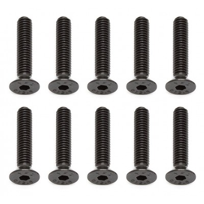 Imbusové šrouby s zápustnou hlavou M4x20 mm FHCS, 10 ks.