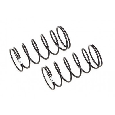 Pružiny přední olejových tlumičů 13mm, bílé, 3.3lb/in, L44, 7.25T, 1.2D
