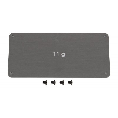 RC10B6.4 FT 11g závaží pod regulaci, hliníkové, 11g, 1 ks.